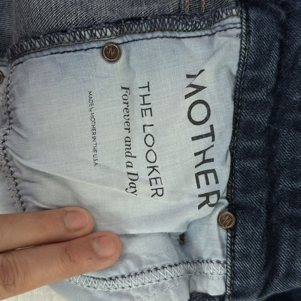 Mother The Looker Skinny Jeans in Forever and a Day Dark Wash Stretch Women's 26 - Picture 13 of 13